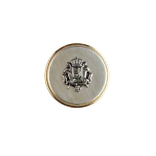 BOTON METAL DILL 3702221520 15mm PACK 20  - Botones metálicos de 15 mm | Mercería Barata