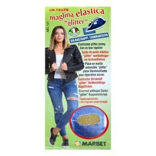 SALDASTRAPPI GLITTER PURPURINA 121 15x20 CM - Parches y coderas | Mercería Barata