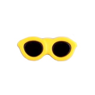 BOTON GAFAS DILL 3204023012 30mm PACK 12 - Botones dibujos de 30 mm | Mercería Barata