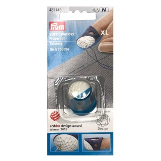 DEDAL ERGONOMICO XL PRYM TURQUESA 431143 - Dedales varios | Mercería Barata