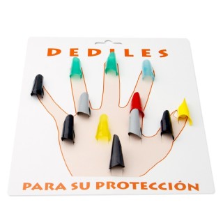 Dediles Plástico Pack 24  - Dedales varios | Mercería Barata
