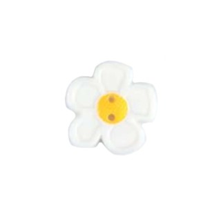 BOTON FLOR DILL 2808492024 20mm PACK 24 - Botones dibujos de 20 mm | Mercería Barata