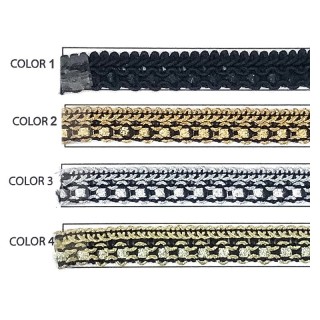 PASAMANERIA ART 7008 10mm 18 METROS - Pasamanerias | Mercería Barata