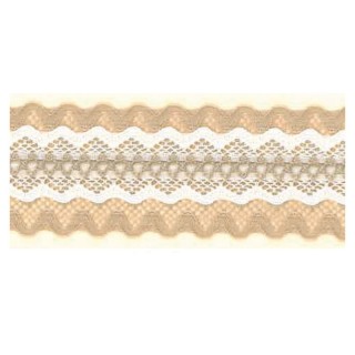PUNTILLA NYLON ART 244980 45mm 25 METROS - Puntilla Nylon | Mercería Barata