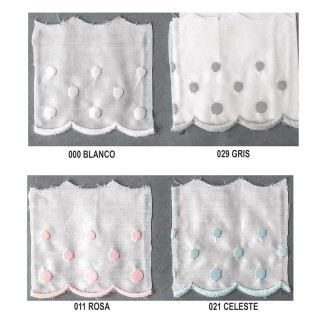 TIRA BORDADA ART 11698 75mm 13.80 METROS - Tira bordada | Mercería Barata