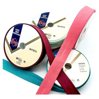 Cinta Bies Poliéster Algodón 30mm envase 25 metros - Bies liso | Mercería Barata