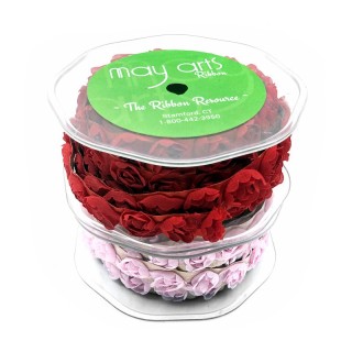 Cinta Galón Adhesivo Flores 15 mm 5 Metros - Cintas adhesivas | Mercería Barata