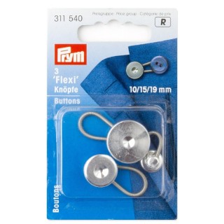 Botones Flexi 311540 Pack 3 - Botones Varios | Mercería Barata