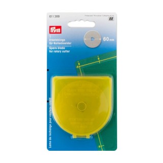 RECAMBIO CUCHILLA 611388 CUTER JUMBO PRYM 60mm - Cuchillas | Mercería Barata