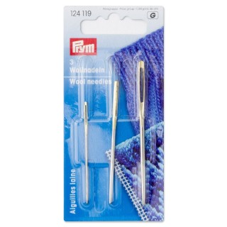 Agujas Lana " PRYM " Sin Punta 124119 - Agujas coser lana | Mercería Barata