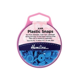 SNAPS HEMLINE 12,4MM H443 PACK 25 - Botones. | Mercería Barata