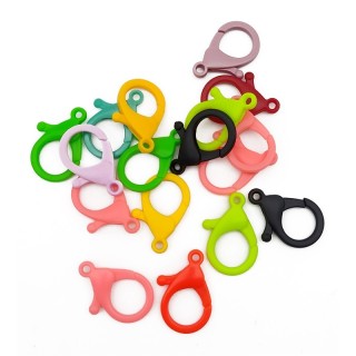 MOSQUETON 653534 PLASTICO 35X25 MM PACK DE 30