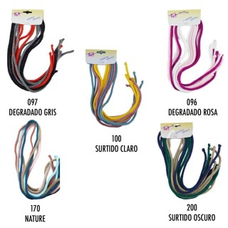 CORDÓN PARA CABELLO ACRÍLICO 2081 PACK 12