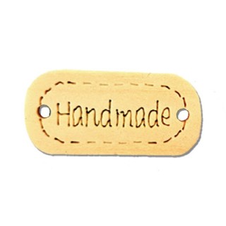 PLACA MADERA 0445 HANDMADE NATURAL 70 PCS