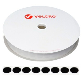 VELCOIN HOOK PS14 ANILLOS 15 MM MACHO 1300 DISCOS
