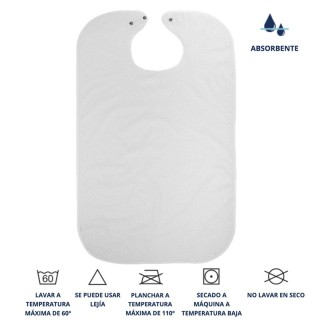 BABEROS RESIDENCIA 5086 PVC SANITARIO 50X85CM 5 UD