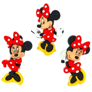 BOTONES DRESS IT UP 7717 SCRAP MINNIE PACK 9