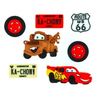 BOTONES DRESS IT UP 7719 SCRAP CARS PACK 21