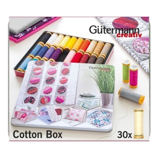 CAJA GUTERMANN 799780 COTTON BOX 30 BOBINAS 100MT