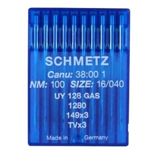 AGUJA MAQUINA SCHMETZ 128 GAS RECUBRIDORA PACK 10
