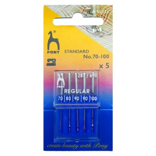AGUJA MAQUINA 690 PONY 51051 REGULAR PACK 25