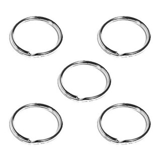 Anillas de llavero 12371 - Pack de 10 - Mercería metálica | Mercería Barata