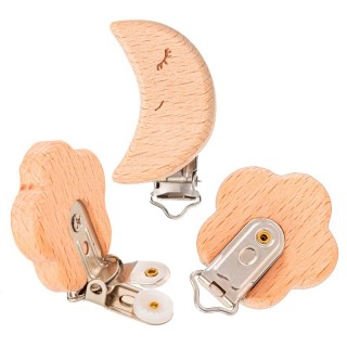 PORTACHUPETE MADERA PINZAS LUNA 2065 PACK 5