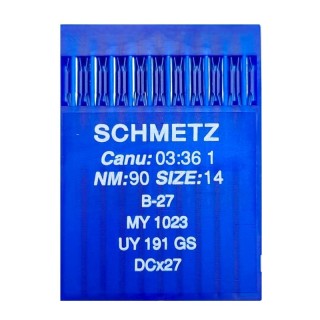AGUJA MAQ SCHMETZ 27 OVERLOCK REMALLAR PACK 10