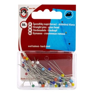 ALFILERES 621 CABEZA CRISTAL 31 MM PACK 500 UDS
