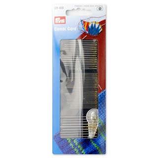 Agujas coser/bordar zurcir + enhebrador 128400 - Agujas en kit | Mercería Barata