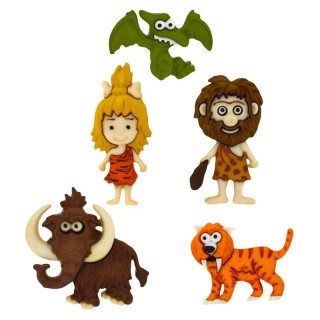 BOTONES DRESS IT UP 8306 STONE AGE 6 UDS