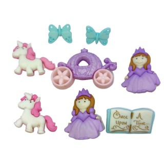 BOTONES DRESS IT UP 7021 ONCE UPON A TIME 9 UDS