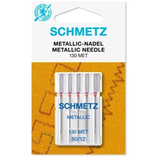 AGUJA MAQ SCHMETZ 705 METALIC 130 PACK 25 UDS