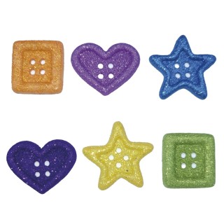 BOTONES DRESS IT UP 4240 BIG OL SHAPES 30 UDS