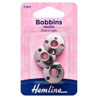 CANILLAS METAL 120.07 MAQUINA COSER SINGER PACK 5