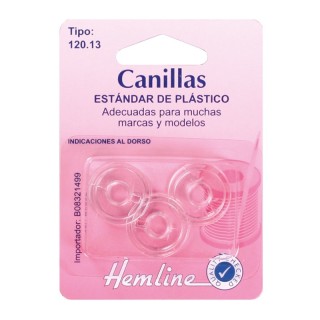 CANILLAS PLASTICO 120.13  MAQ COSER STANDAR PACK 5
