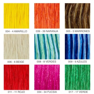PASAMANERIA RAFIA 7000 FLECO 12CM 5MT