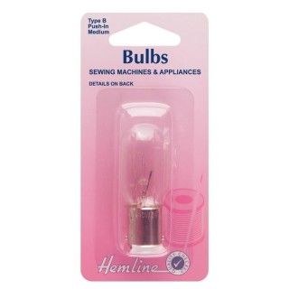BOMBILLAS COSTURA ART 130.M HEMLINE PACK 5 UDS