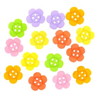 BOTONES DRESS IT UP 6946 SHERBERT FLOWERS 72 UDS