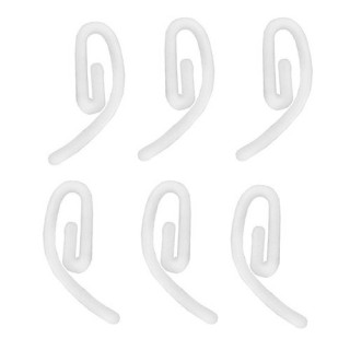Gancho Cortina Plastico 3cm Pack 1000  - Accesorios para cortinas | Mercería Barata