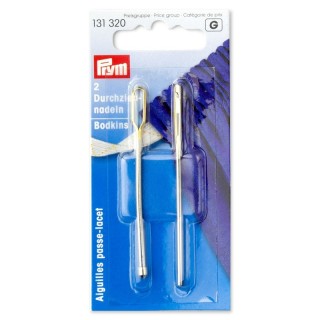 Pasacintas "Prym" acero 131320 - Agujas pasacintas | Mercería Barata