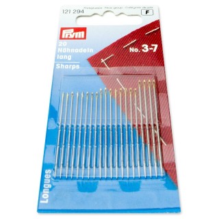 Agujas coser surtido 3-7 PRYM 121294 - Agujas coser a mano | Mercería Barata