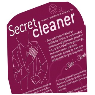 Guante Quitapelusas secret cleaner pack 5 - Cepillos textiles | Mercería Barata