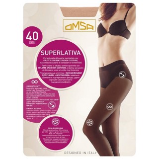 Panty Omsa 4068 Superlativa 40den Pack 5 - Medias Pantys y Leotardos | Mercería Barata
