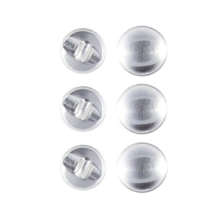 Botones bombé dorso metal para forrar - Botones para forrar y tapizar | Mercería Barata